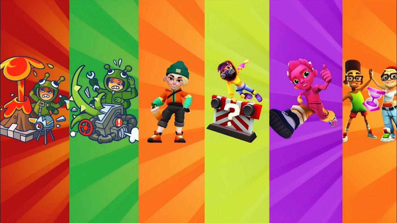 Subway Surfers : 6 Different Challenges in 6 Different World Tours of Subway Surfer Vancouver 🍁 2024