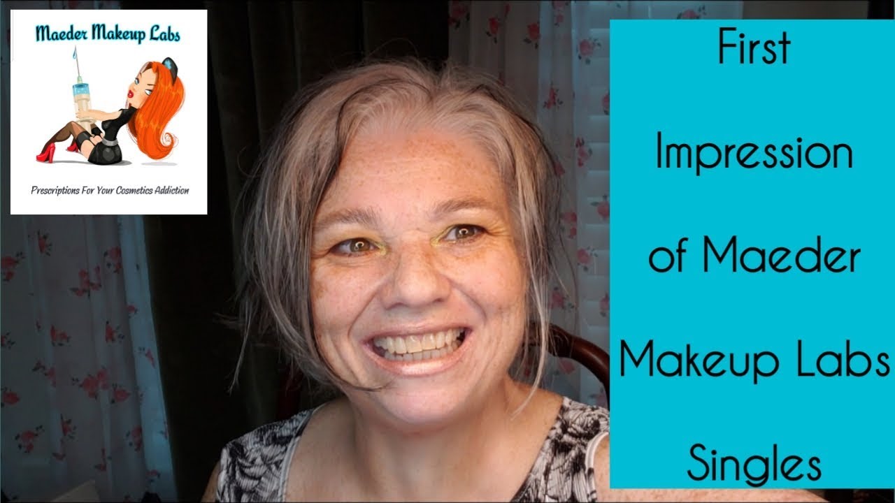 First Impression of Maeder Makeup Labs Singles