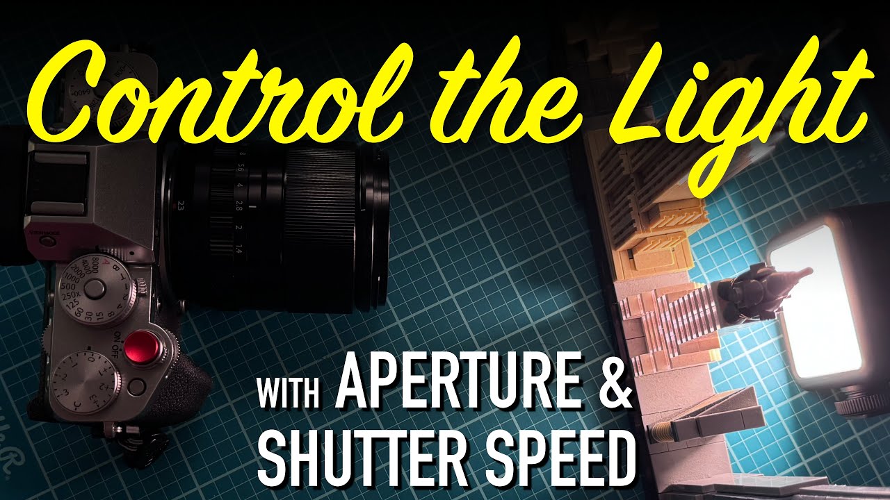 Learn How to Control the Light Using Aperture and Shutter Speed