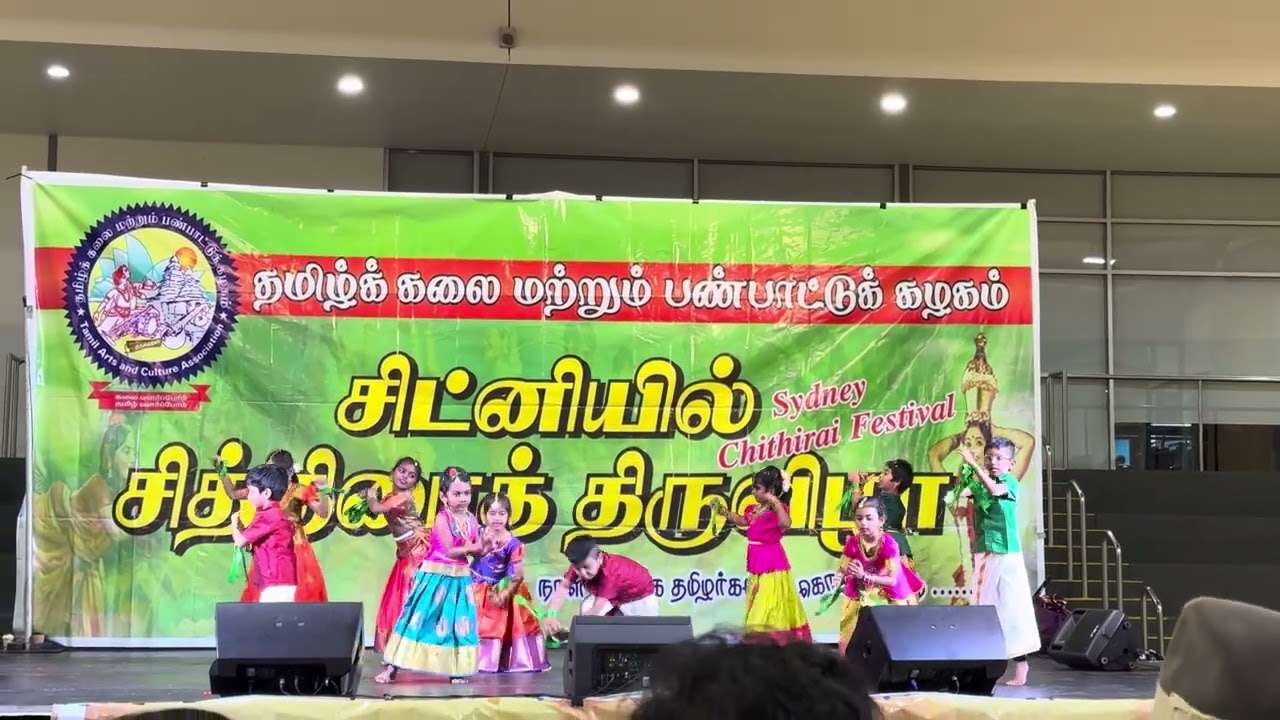 Vibrant Tamil Dance Performance by Young Talent