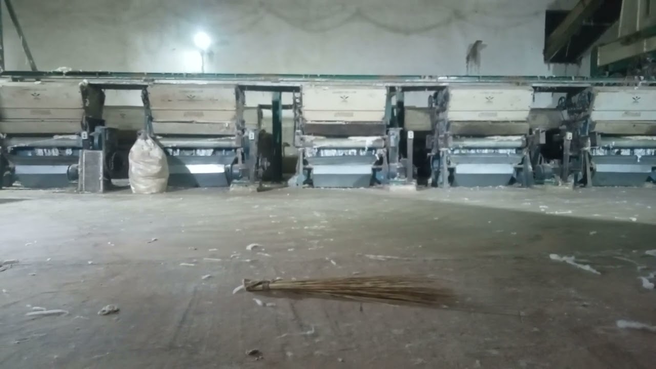 Machinery cotton machine aise banti hai Rui