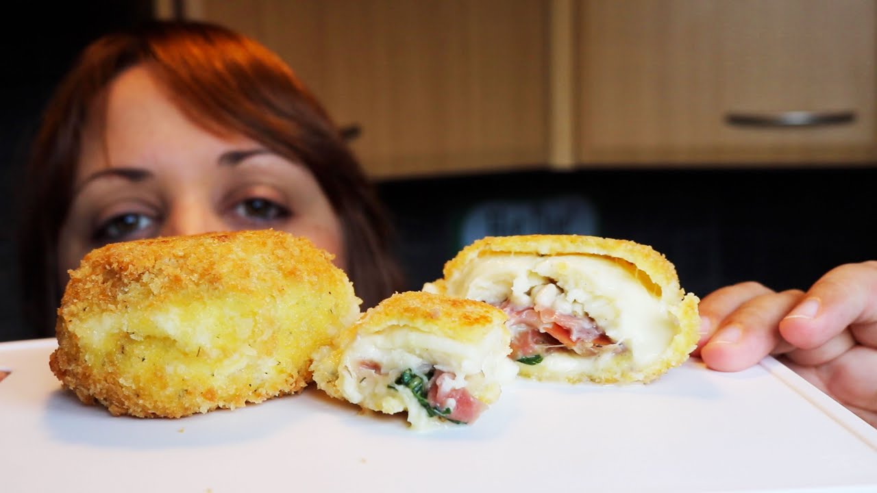 Mozzarella garnie et panée