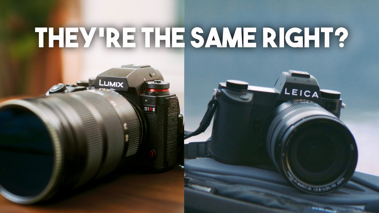 Leica SL3P против Lumix S1RII: зачем платить в два раза больше?