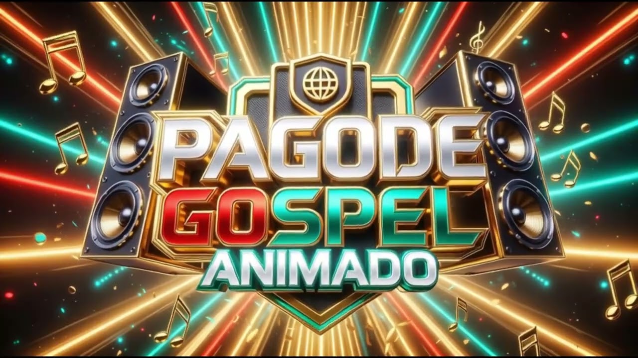🔥 PAGODE GOSPEL ANIMADO 2026 | NADA PODE ME PARAR 🙌 VIBE CHICLETE QUE LEVANTA A FÉ