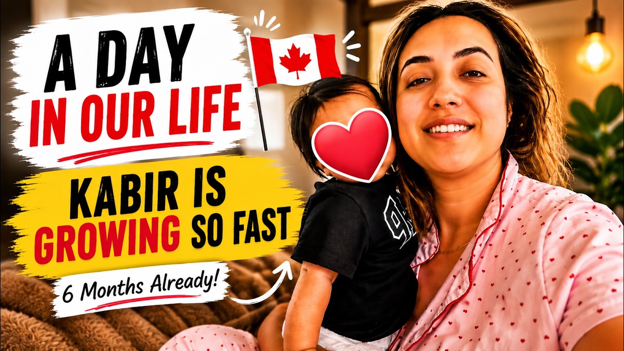 Life of a Couple in Calgary, Canada | Our Son is growing so fast