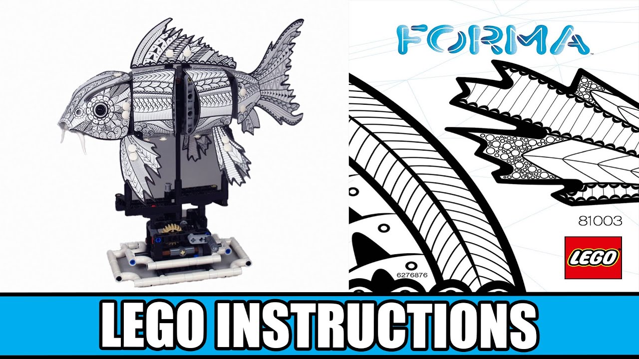 LEGO Instructions - Ink Koi - 81003 (LEGO Forma)