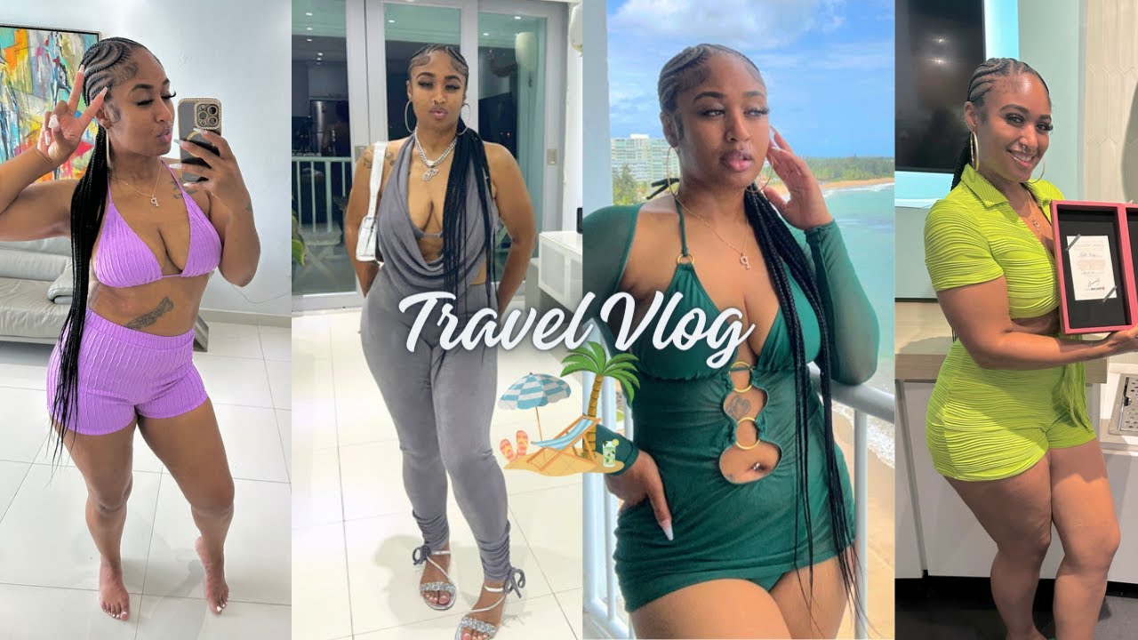 Travel Vlog: Puerto Rico! Food, Ocean Views, Jet Skis, Bacardi Tour....Etc!!