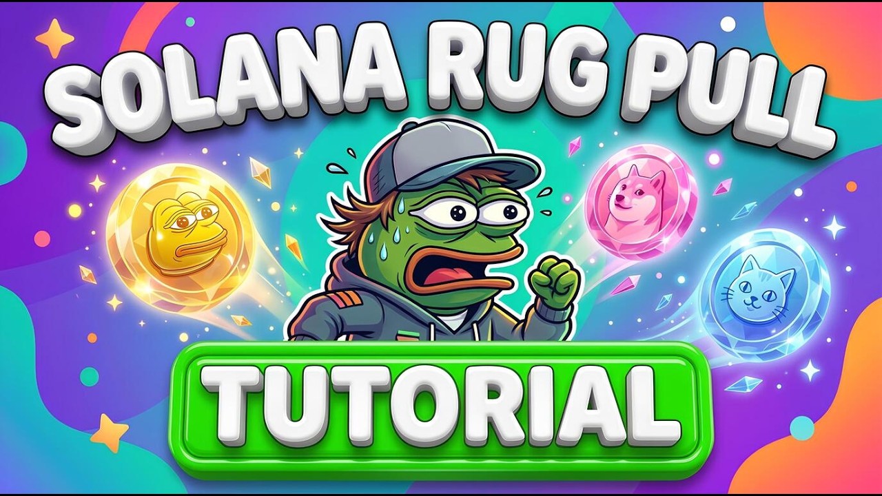 Rug Pull Meme Coin | How To Launch a Meme Coin on Solana & Create Strategy for Meme Coins