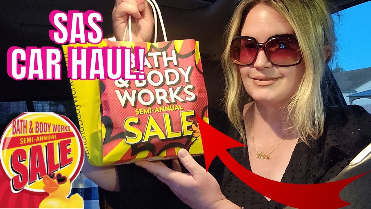 SAS FINDS 75% CANDLES AND MORE!  | CAR HAUL! | ELK GROVE, CA | BATH & BODYWORKS | #SAS