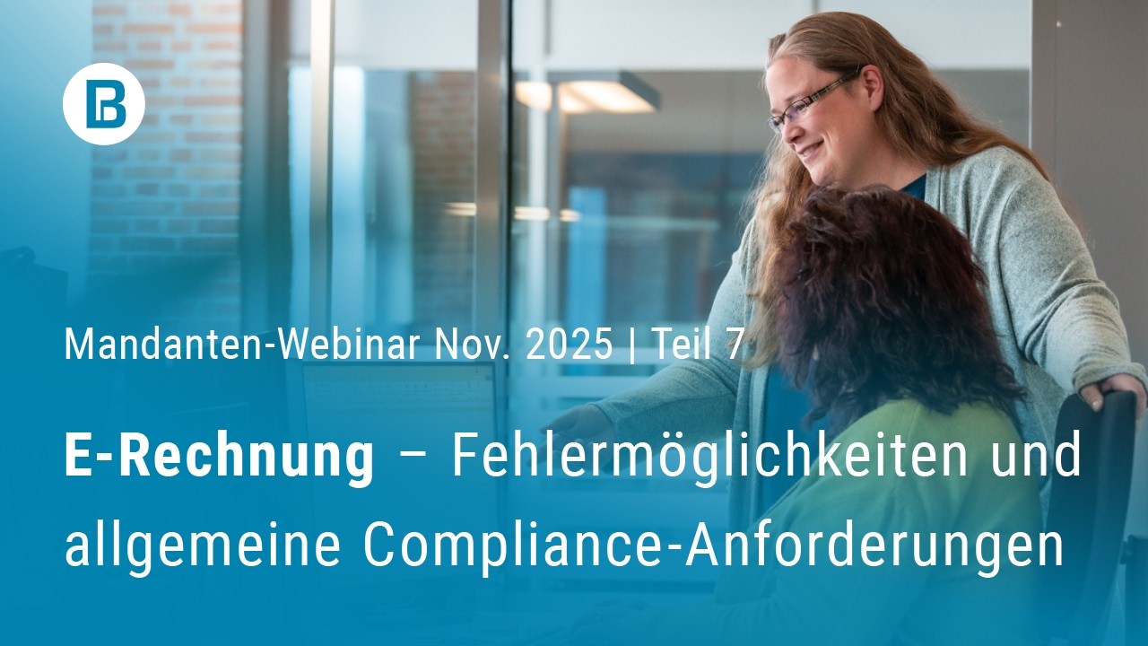 E-Rechnung – Fehlermöglichkeiten und allgemeine Compliance-Anforderungen