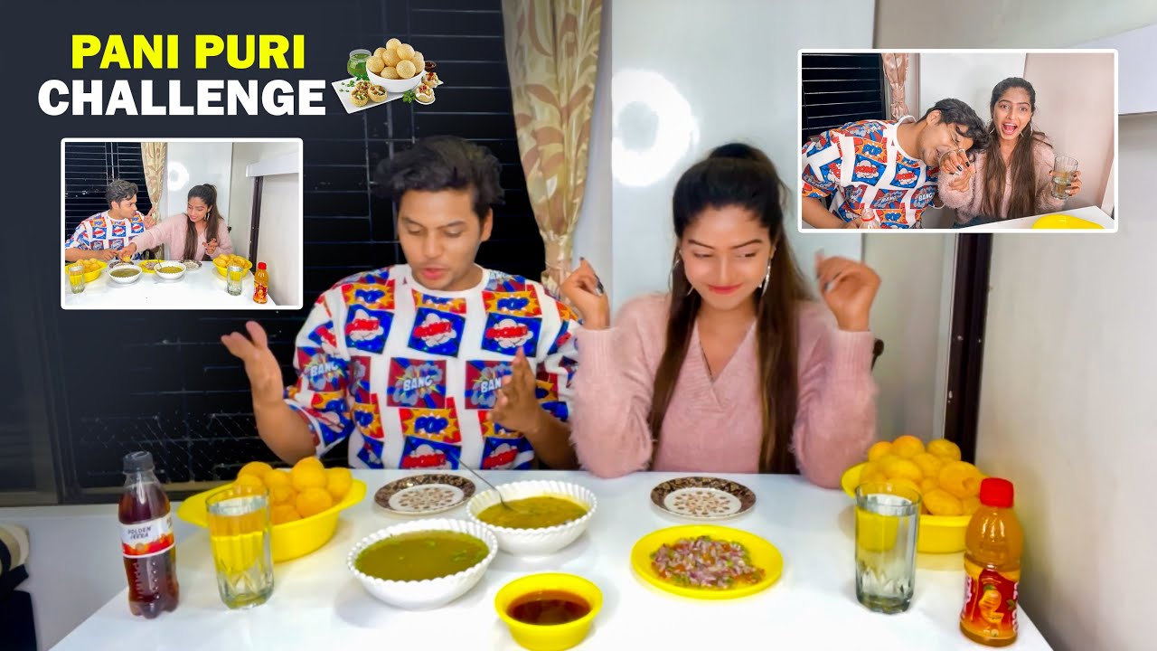 Pani Puri l Challenge l Maahi Queen l Aryan Mishra