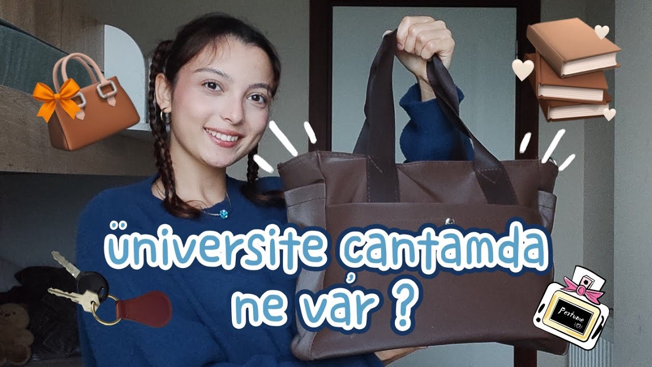 Üniversite Çantamda Ne Var 👜
