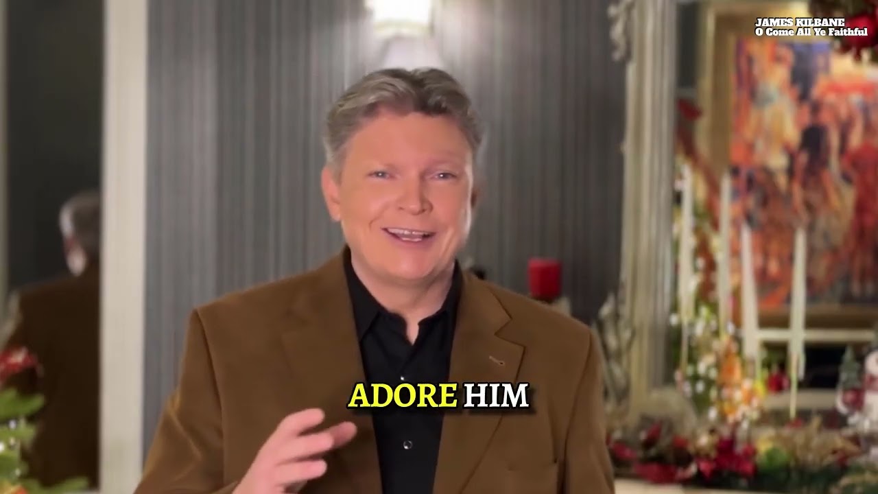 O Come All Ye Faithful  -  James Kilbane -  Lyric Video