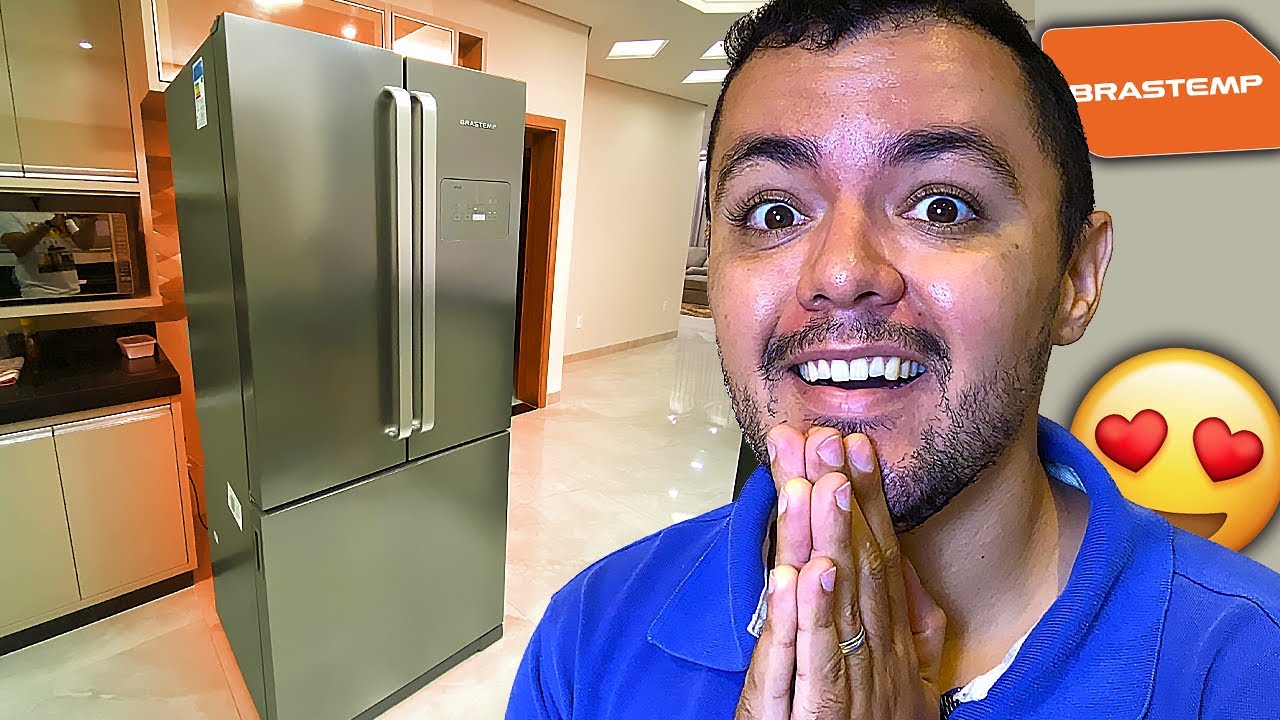 Geladeira BRASTEMP BRO80AK Frost Free Side Inverse 540 Litros (Review Completo)