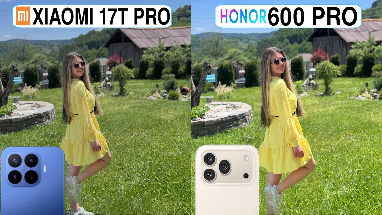 Xiaomi 17T Pro против Honor 600 Pro: подробное сравнение камер