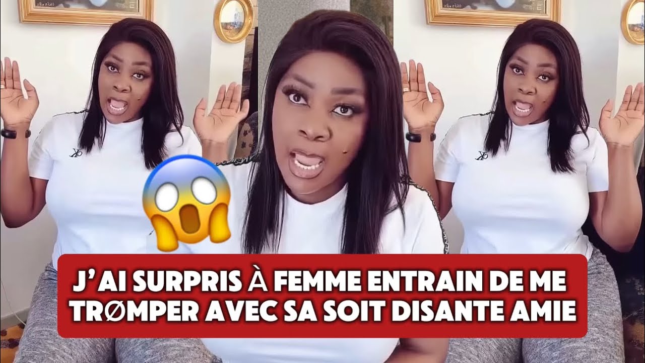 🚨😳 J’AI SURPRIS MA FEMME ENTRAIN DE ME TRØMPER AVEC SA SOIT DISANTE COPINE 