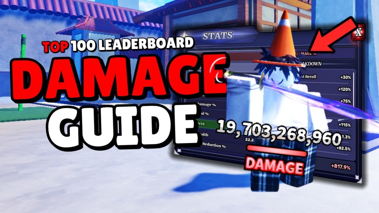 BEST DPS GUIDE IN SAILOR PIECE! (Top 100 Leaderboard!)