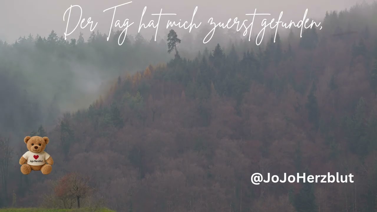 ☀️ Der Tag hat mich zuerst gefunden – JoJoHerzblut