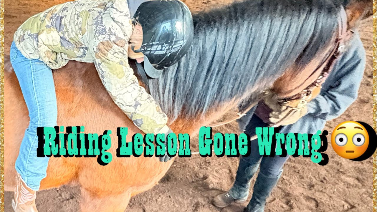 Reno tests me! I learn horses don’t always behave.  