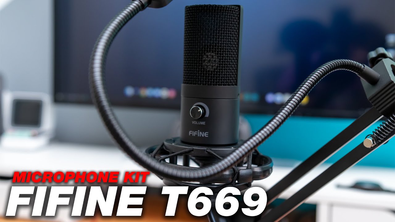 Fifine T669 Microphone - All in one microphone kit 🎤