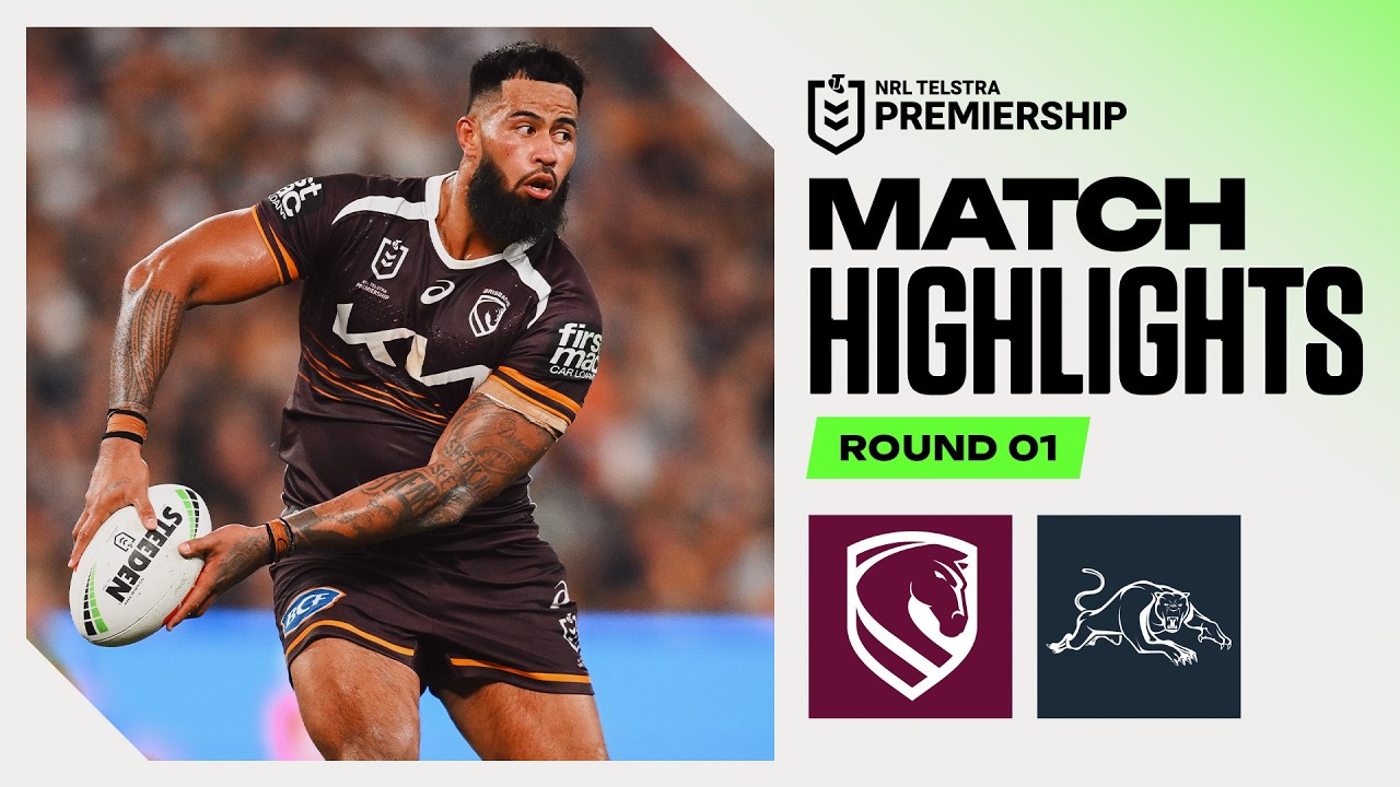 NRL 2026 | Broncos v Panthers | Match Highlights | Round 1