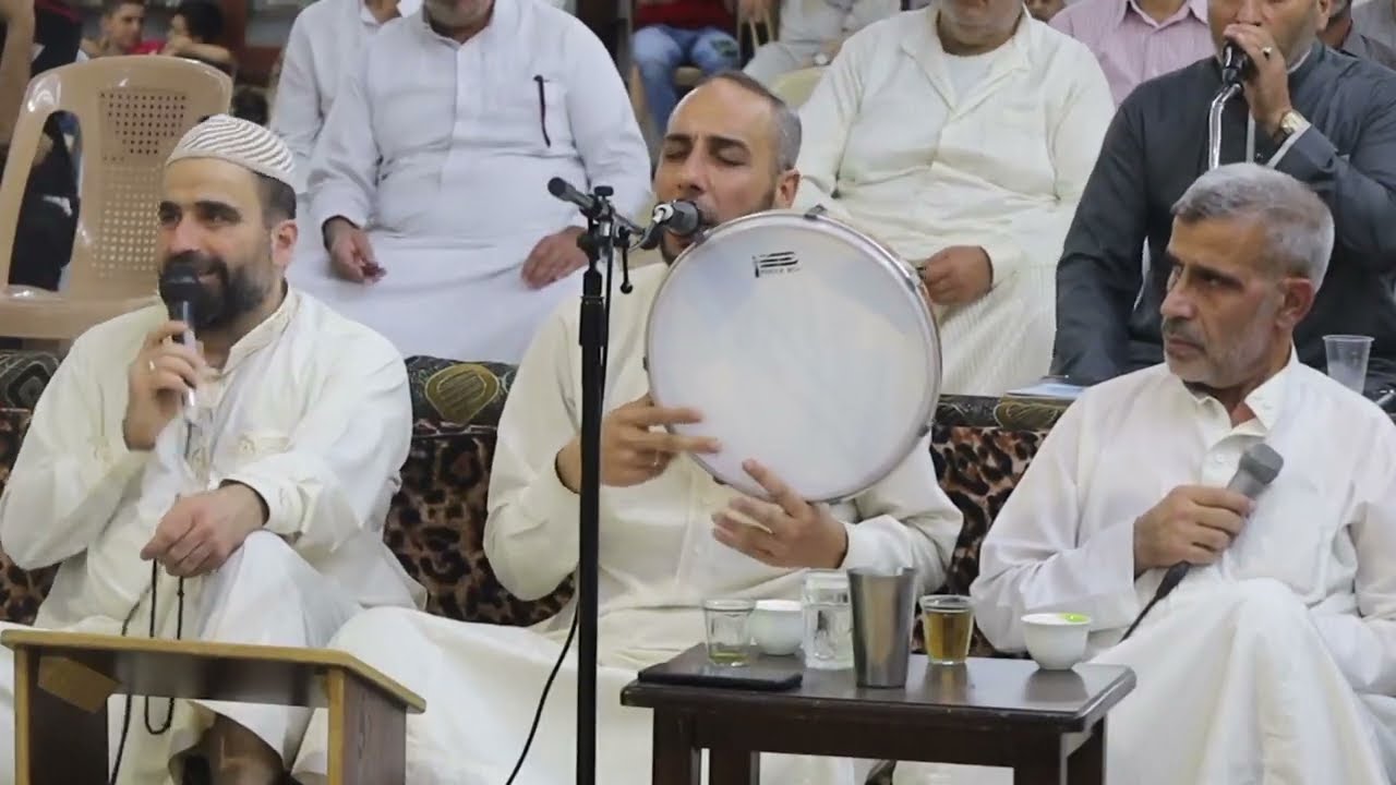 مجلس الصلاه والسلام على رسول الله صلى الله عليه وسلم مسجد الشيخ سعيد النعسان رحمه الله