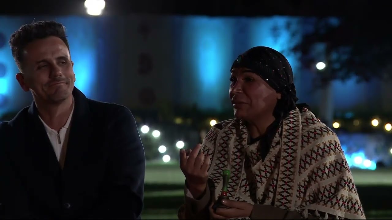 Junior discute con Médium en una actividad | Tierra Brava | Canal 13