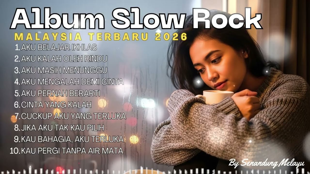 Lagu Slow Rock Melayu Terbaik | Kompilasi Lagu Cinta Paling Enak Didengar