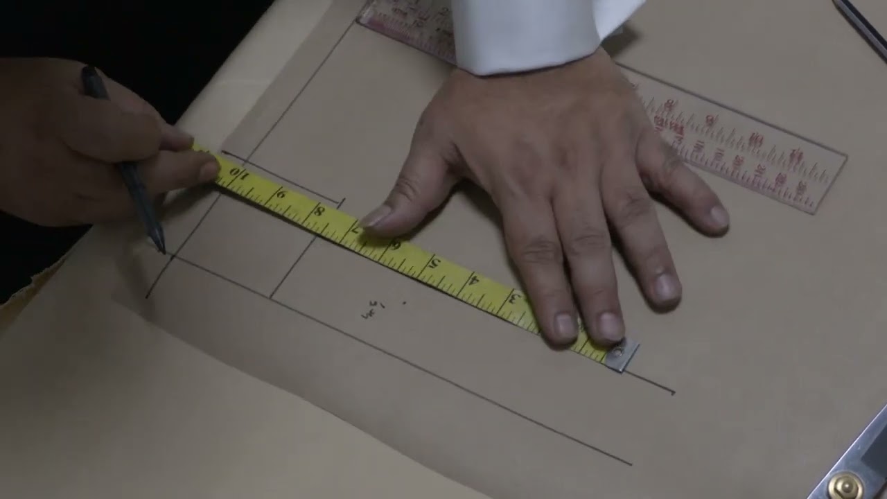 Master Class by Mr. Jitesh Merchant, Shirt Measurement & Pattern making Part 1