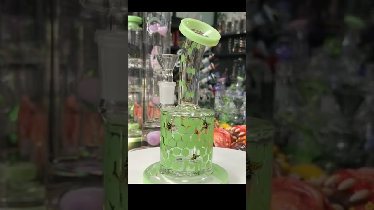 mini glass dab rig #glasspipes #glassbong #waterpipe