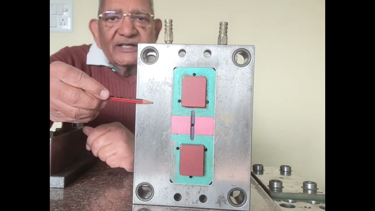 Injection Mould Design - 12H - Assembly of Moving Half of Mould