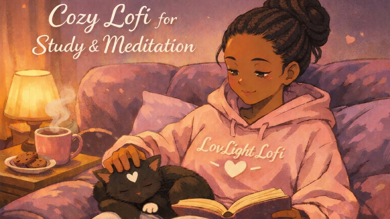 Cozy Lofi for Study & Meditation 🌙 Calm, Warm & Relaxing Beats
