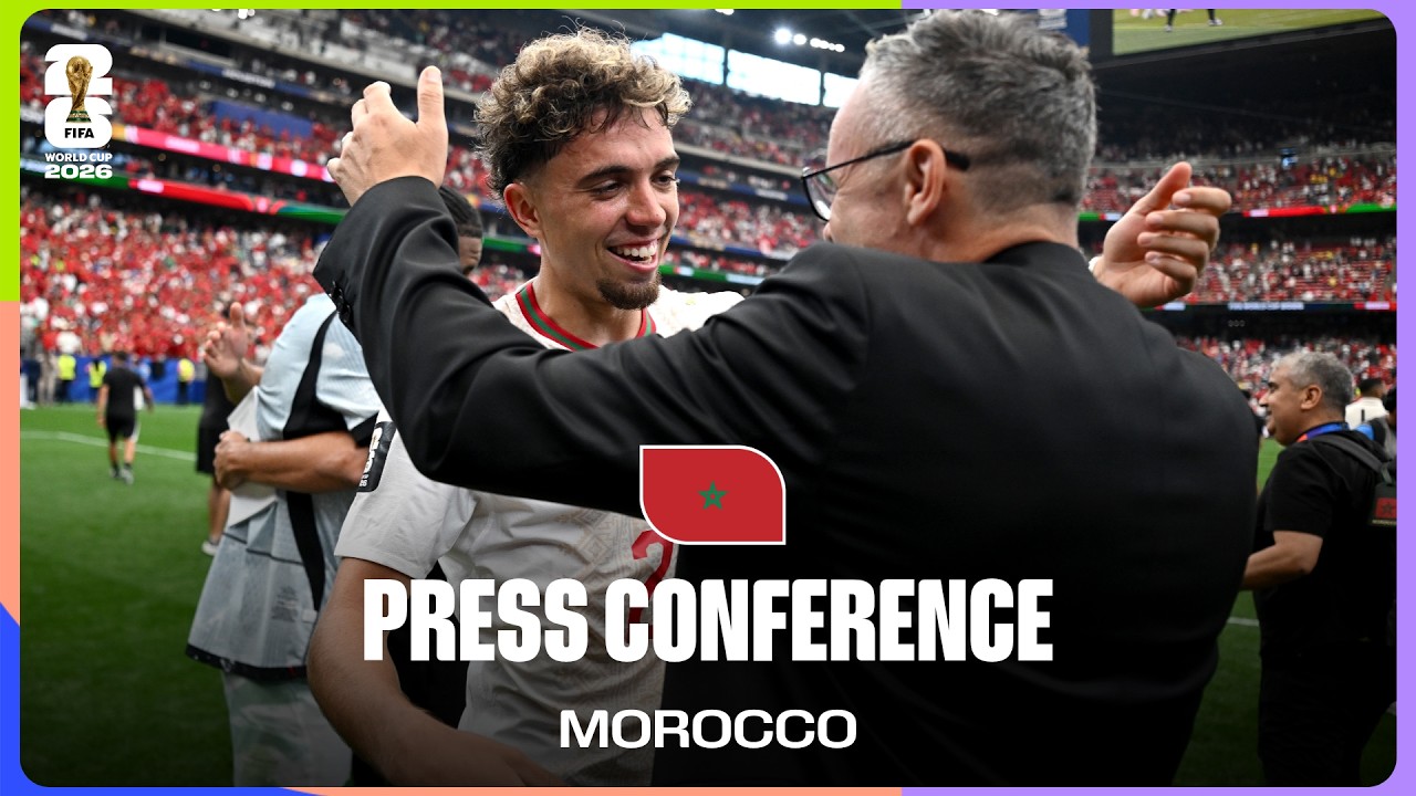 Post-Match Press Conference: Morocco's Mohamed Ouahbi On The 3-0 Win Over Canada