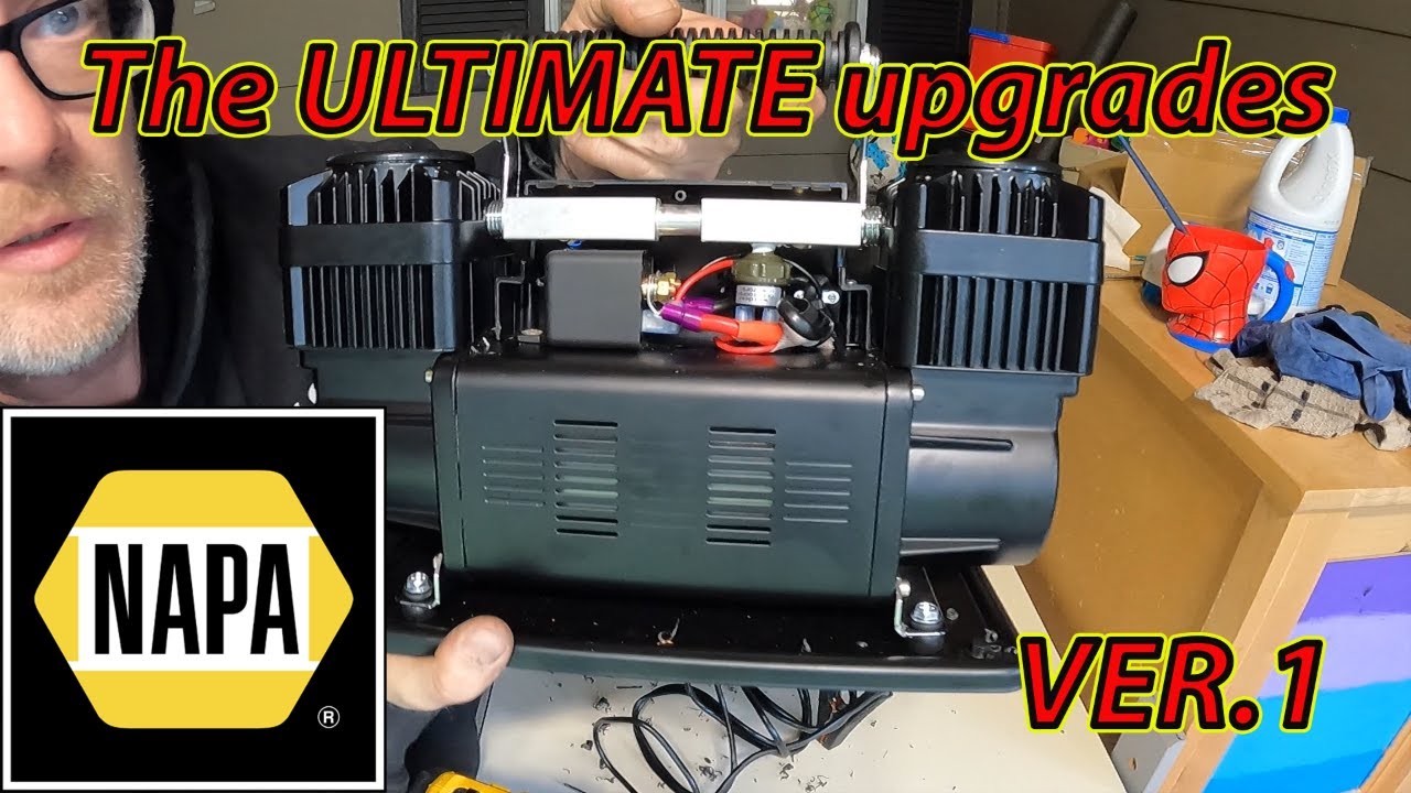 The ULTIMATE NAPA compressor Part 1: Modification #overland #4x4 #jeep #jeepwrangler #napaauto