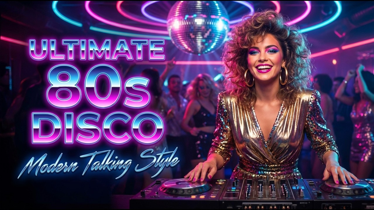 Italo Disco Modern Talking Style DJ Mix • Eurodance 80s 90s Greatest Hits