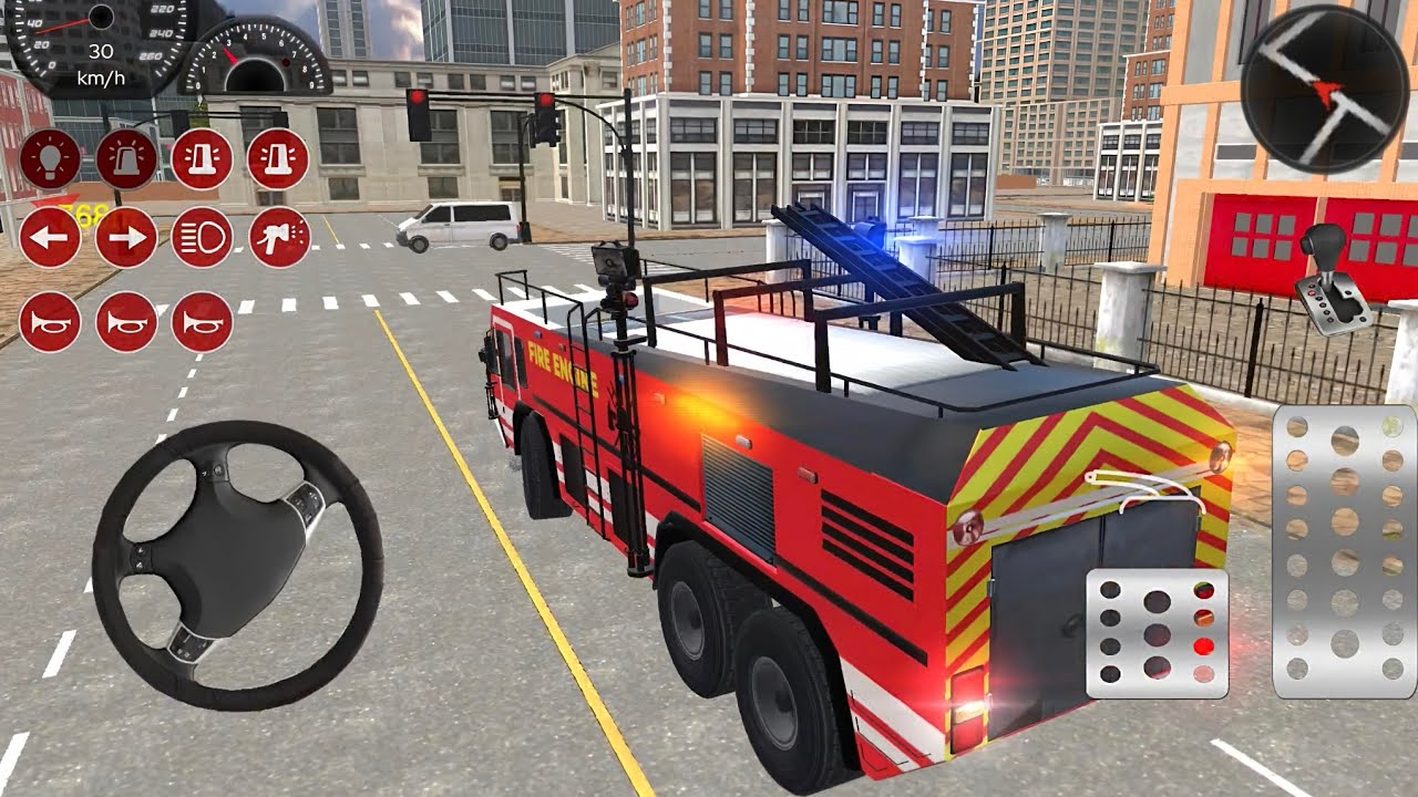 Emergency Call! 🚨 | Realistic Firefighter Hero: High-Speed Response! 🚒💨