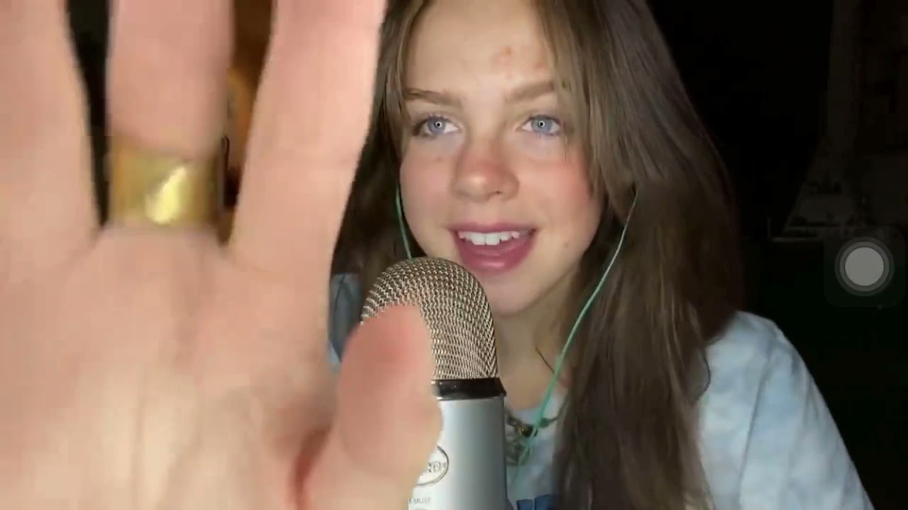 【Gracie K ASMR】intro finger fluttering with rings collection | NO TALKING