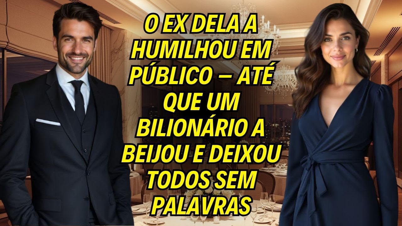 O Ex Dela A Humilhou Em Público – Até Que Um Bilionário A Beijou E Deixou Todos Sem Palavras