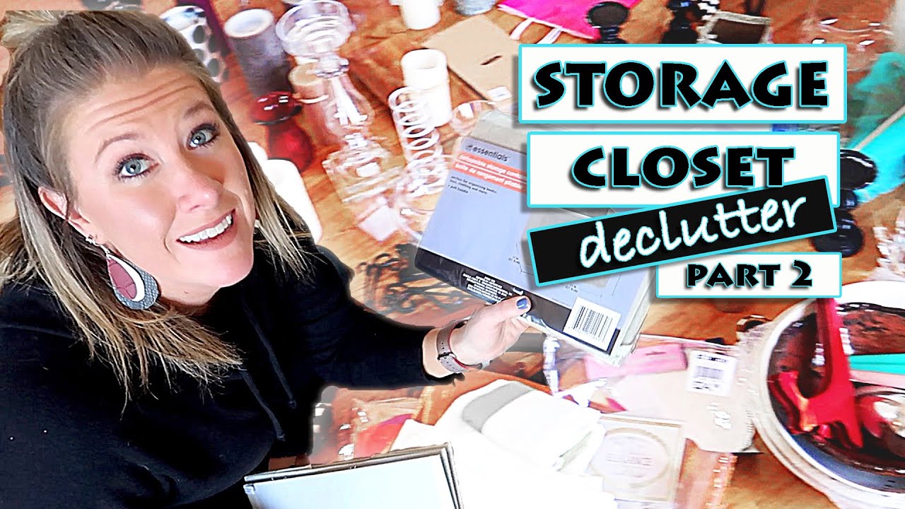Home Decor Closet Declutter & Organization - Part 2 | My Konmari Journey
