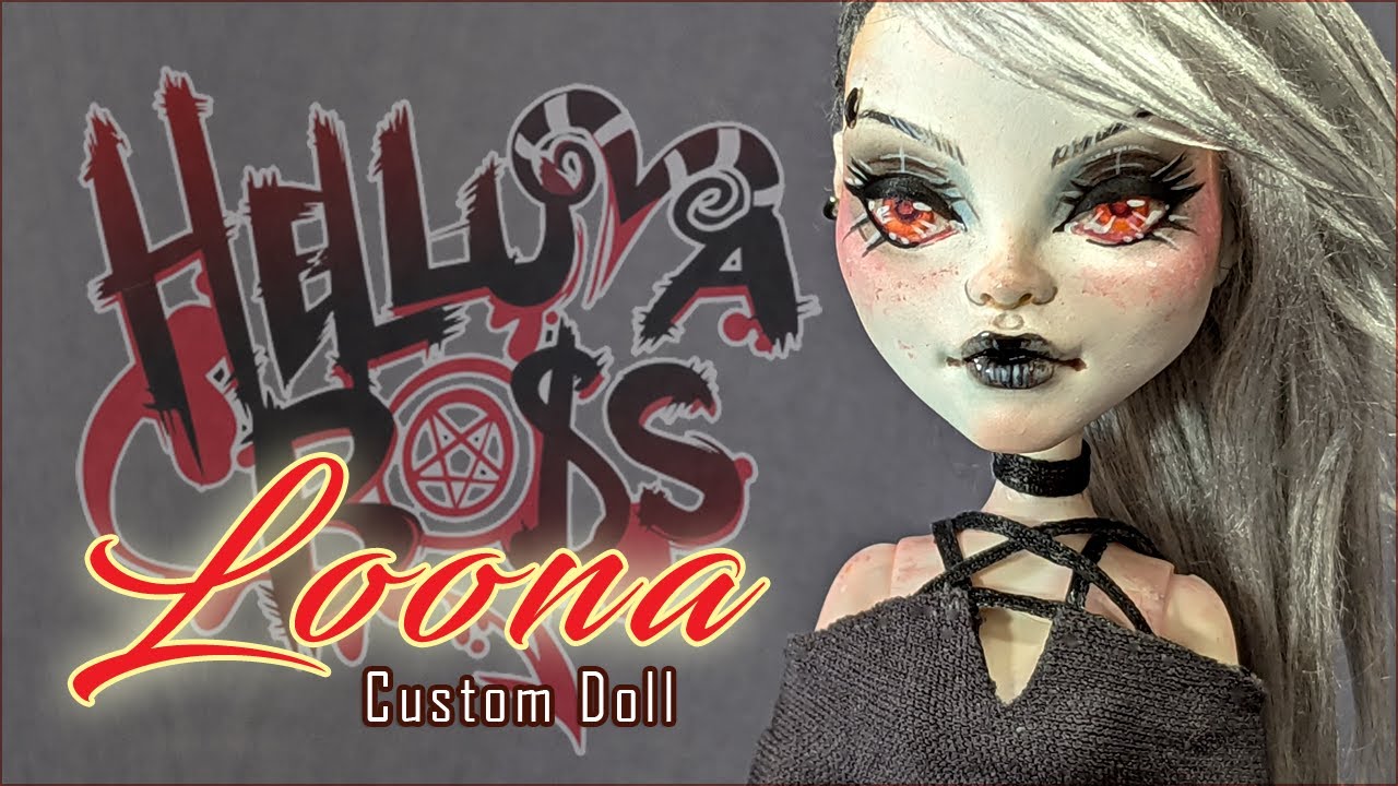 Relaxing. Loona Custom Art Doll / The OOAK Factory