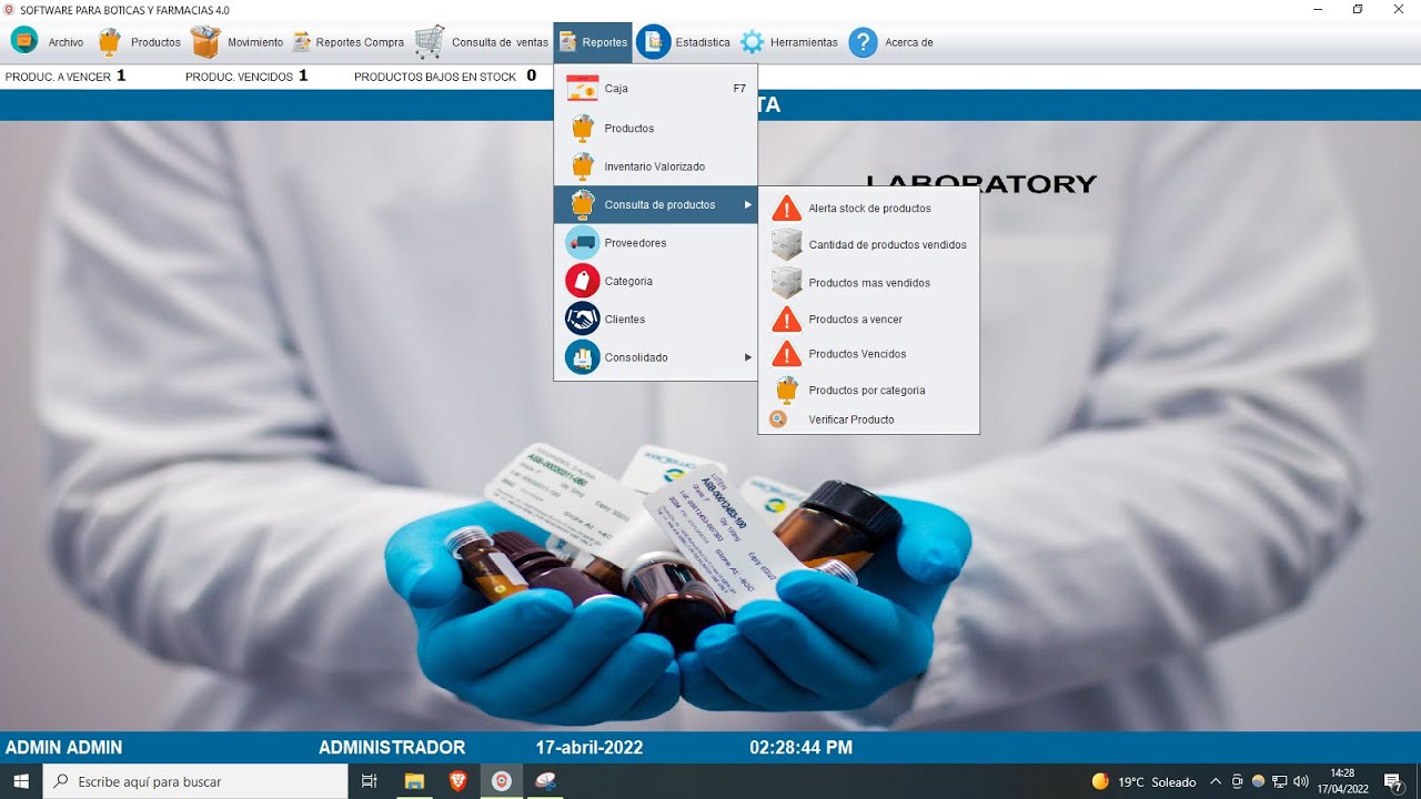 Sistema de ventas para farmacias, boticas, droguerías GRATIS 2022