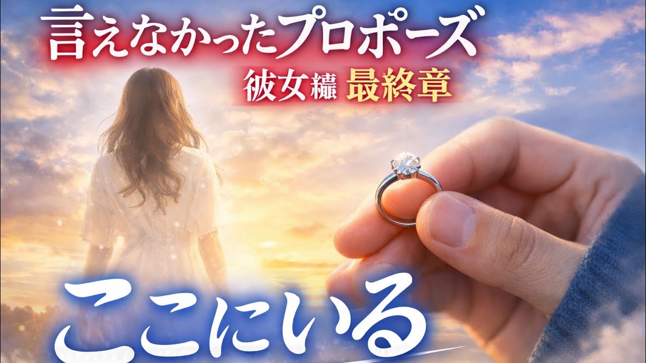 実話ストーリー曲  言えなかったプロポーズ彼女編最終章-ここにいる-