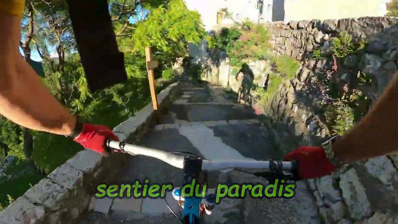 VTT sur le sentier du paradis, Gourdon