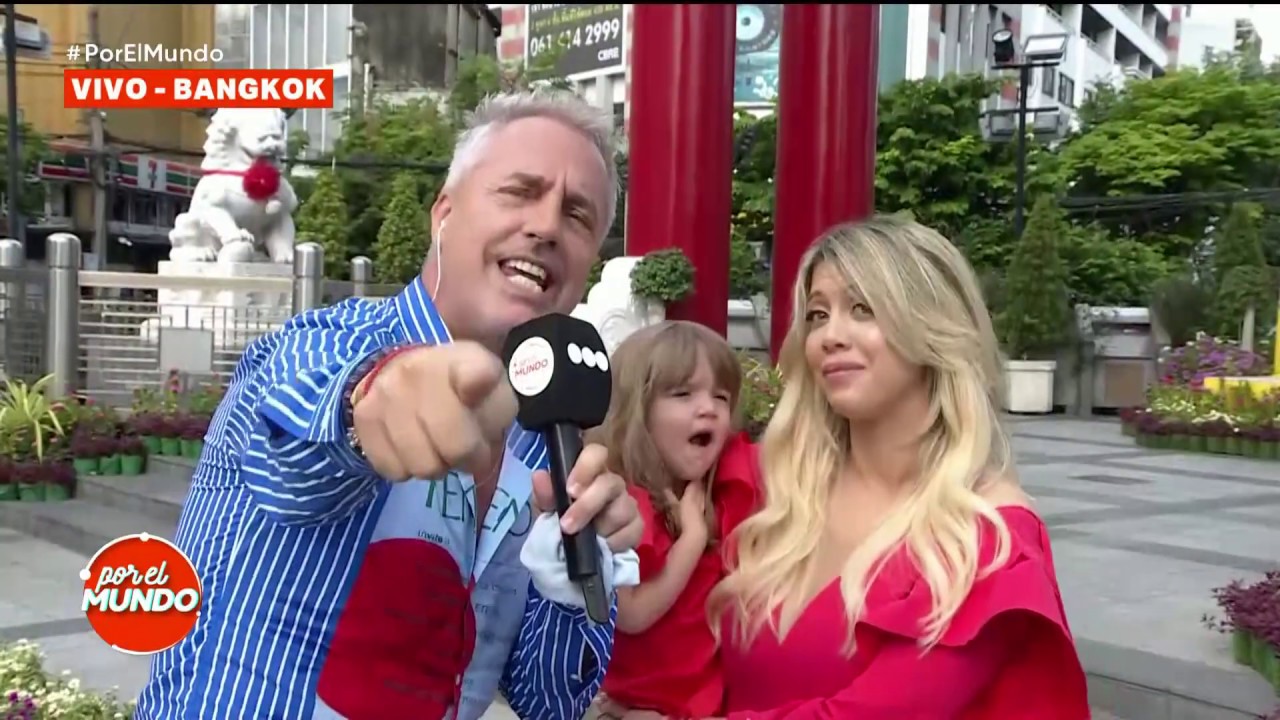 Programa 09 con Wanda Nara en Bangkok (02-06-2019) - Por el mundo 2019
