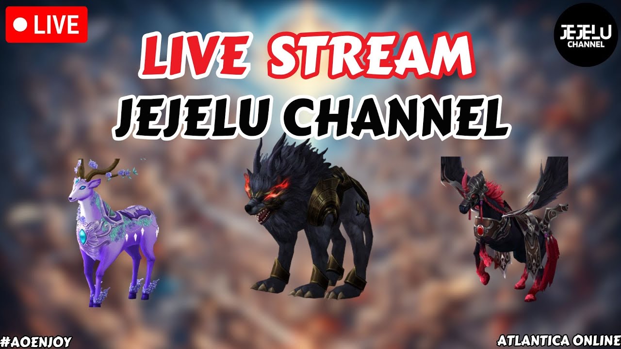 🔴Ada Mount Baru  - JEJETHON DAY 44 - Atlantica Online