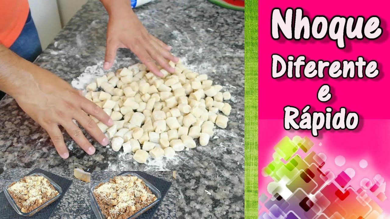 Nhoque Sem Batata Super Rápido e Fácil