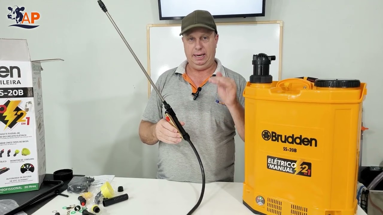 AI5551 Pulverizador Elétrico Costal SS20B 20L