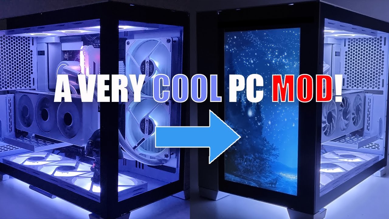 You have to do this AWESOME PC Mod! (feat. Lian Li O11D Mini) #CoolPCMod #Tech #DIY