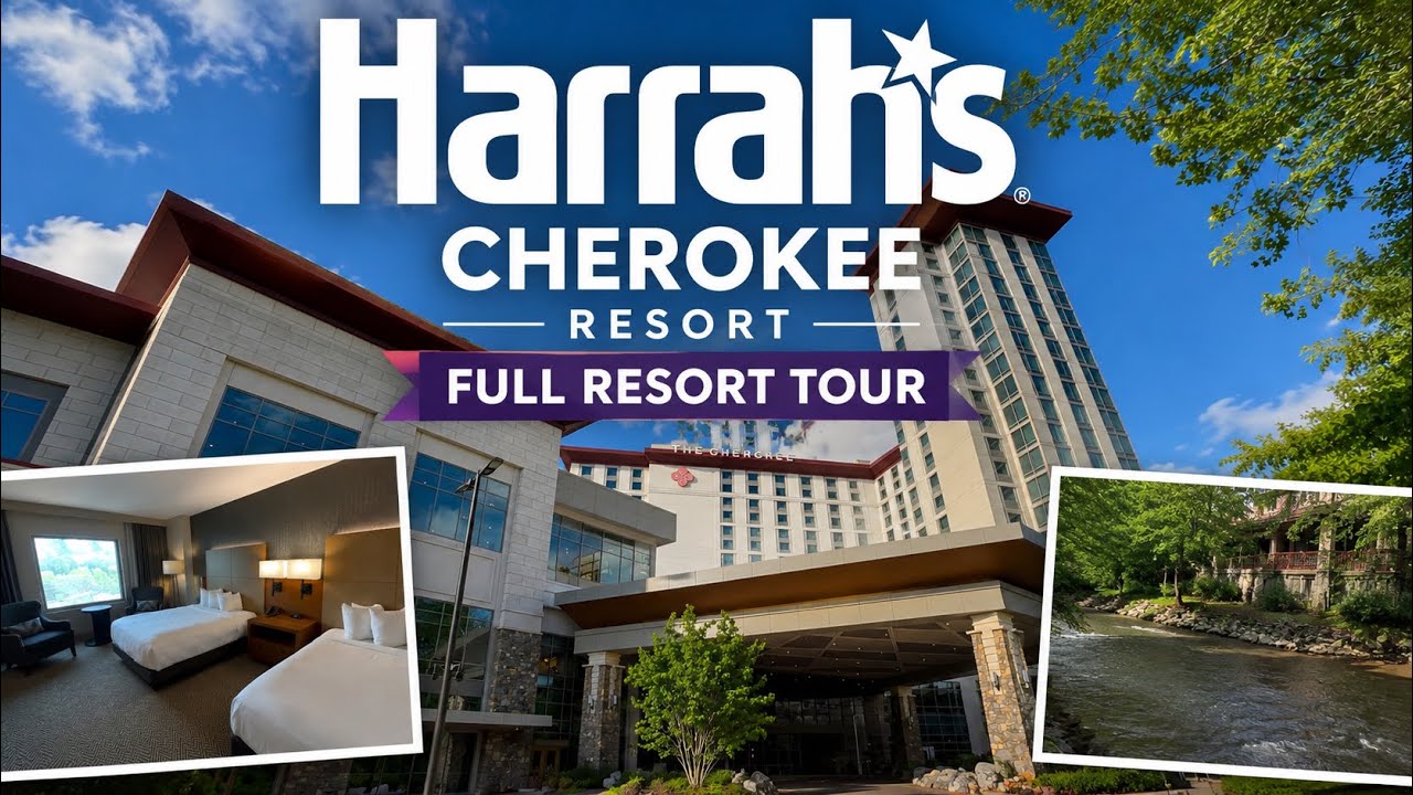 Harrah&rsquo;s Cherokee Casino Resort Tour 2026 | Inside the Newest Cherokee Tower + Smoky Mountain View&rsquo;s