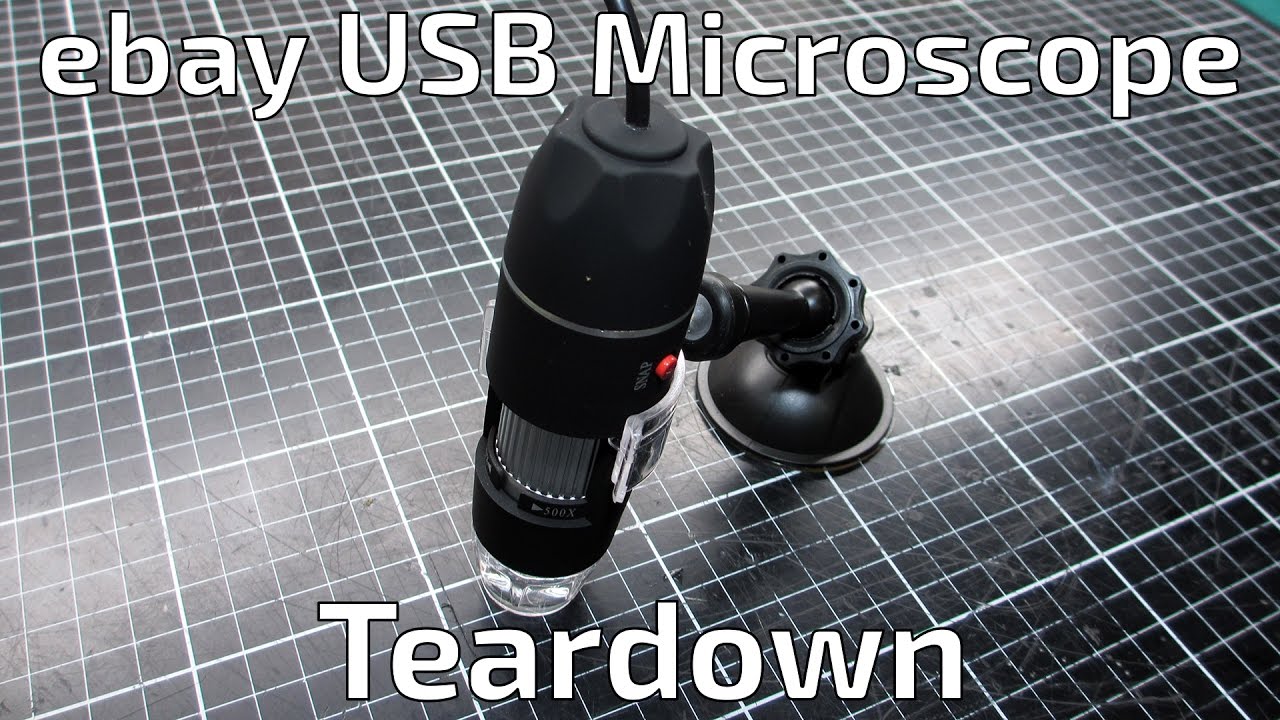 Разборка USB-микроскопа с eBay